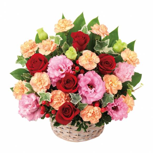 花キューピット加盟店 店舗名：花のウチダ
フラワーギフト商品番号：512576
商品名： アレンジメント